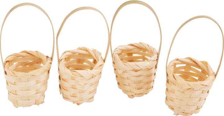 Immagine prodotto VBS Mini cestino "Bamboo", 4 pezzi (4 x)
