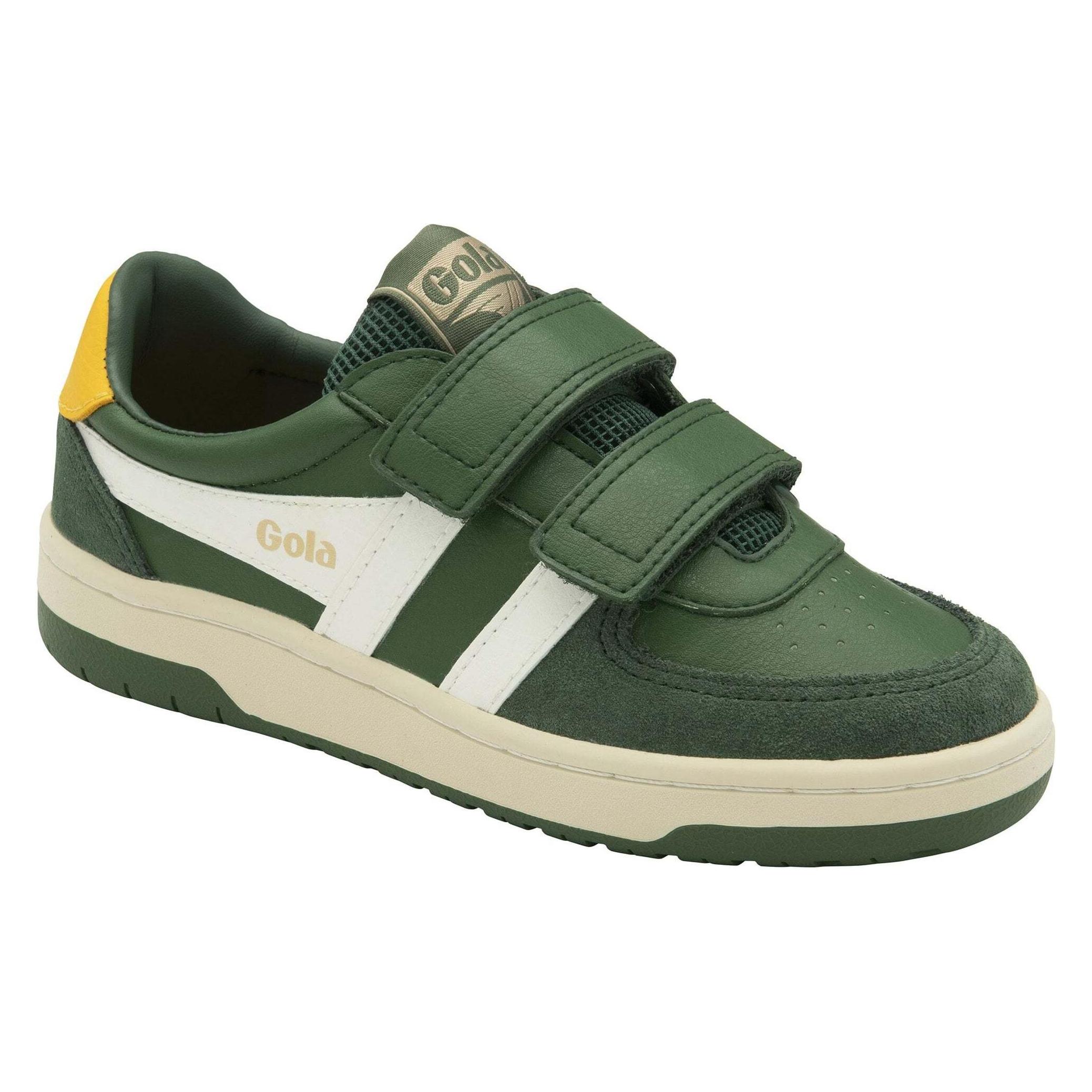 Gola, Unisex, Sneakers, Hawk Strap, Grün, Weiss, Gelb, (35)