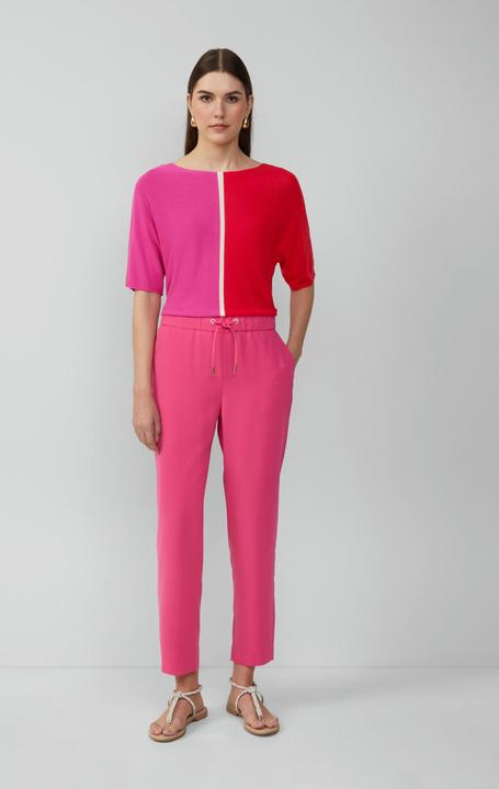 Actual product image S.Oliver Hose Jogpants aus Crêpe mit Elastikbund und Tunnelzug (48)