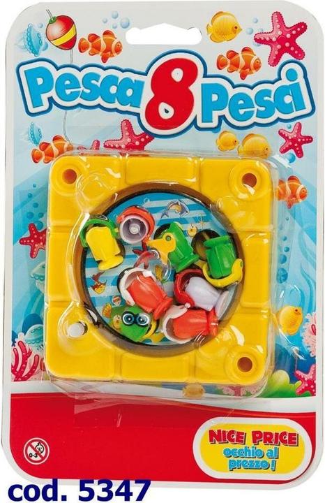 Immagine prodotto Rs Toys Gioco Pesca 8 Pesci Carica A Molla