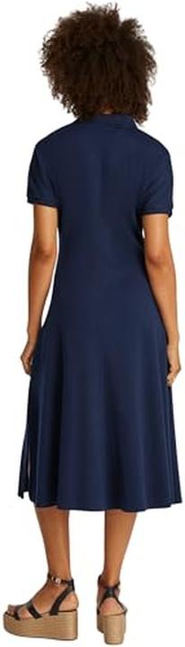 Productafbeelding Tommy Hilfiger Abito Midi Lyocell con Scollo Aperto (XS)