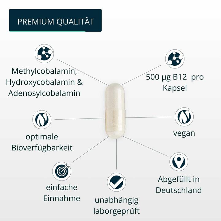 Produktbild Brandl Vitamin B12 Vegan (1 Stück, Kapseln, 45 g)