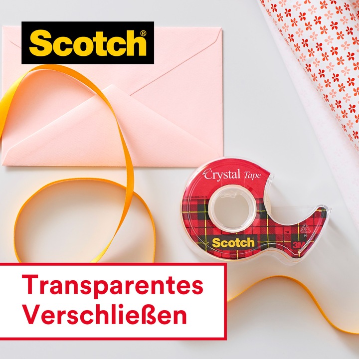 Image du produit Scotch Bande adhésive Crystal Clear 600 (19mmx25m) (19 mm)