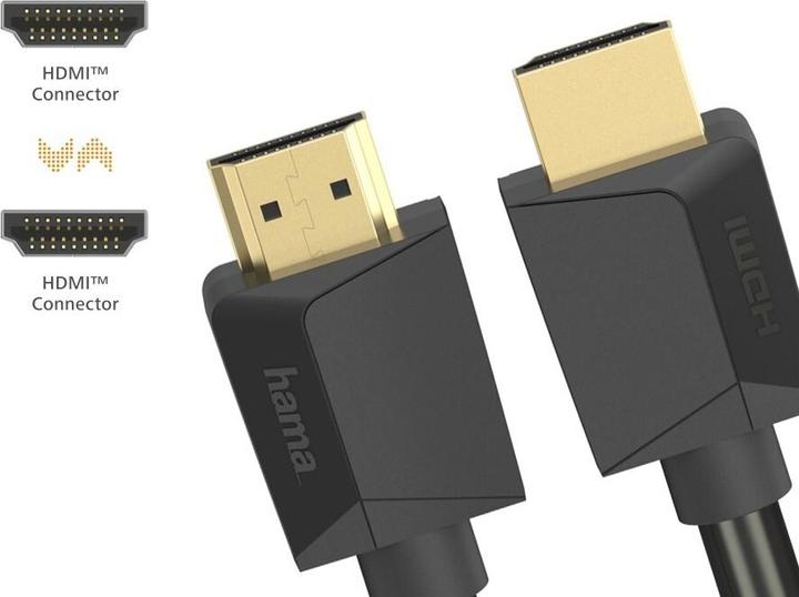 Image du produit Hama HDMI (Typ A) — HDMI (Typ A) (1 m, HDMI, 2.1b)
