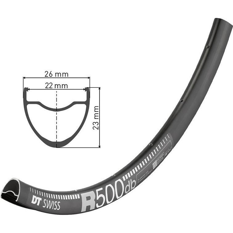 Thumbnail - DT Swiss, Velofelge, (23.46")