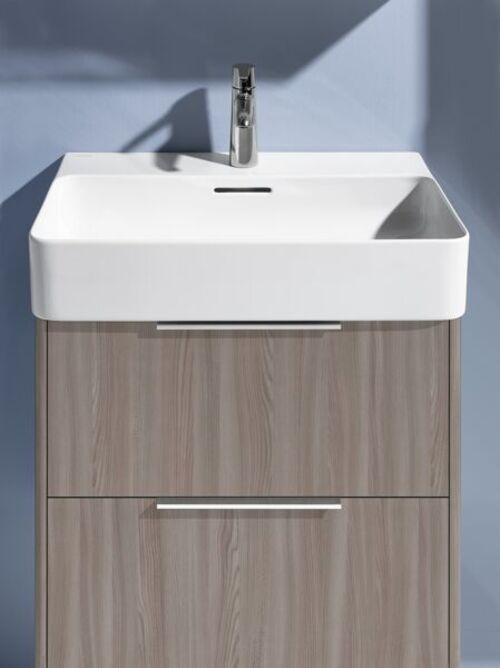 Actual product image Laufen VAL washbasin, undermount, 1 tap hole, with overflow, 550x420mm, H810282 (587 mm, 200 mm)