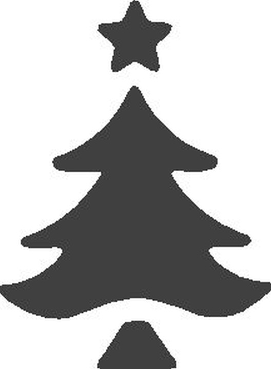 Produktbild Heyda Motivstanzer für Karton bis 220g/qm grosser Weihnachtsbaum ca. 25x25mm