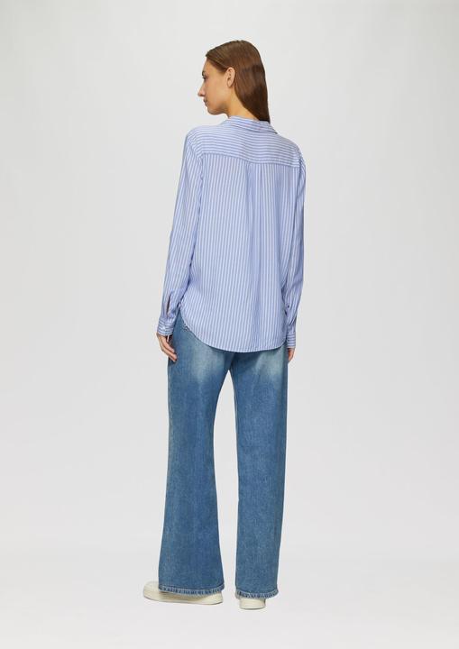 Produktbild S.Oliver Bluse Streifenbluse mit aufgesetzten Taschen (40)