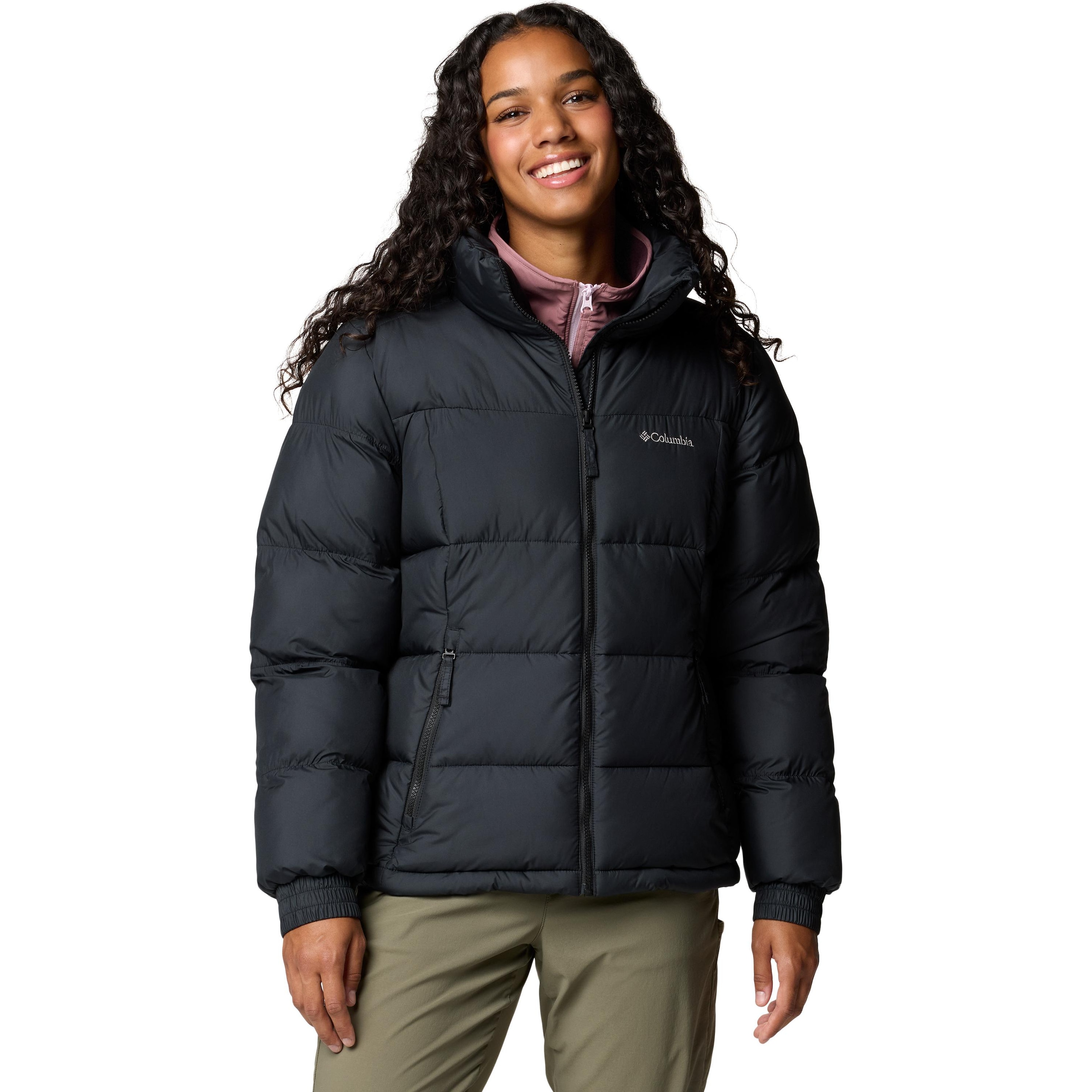 Columbia, Damen, Jacke, Pike Lake™ Full Zip Jacket (L), Schwarz, L