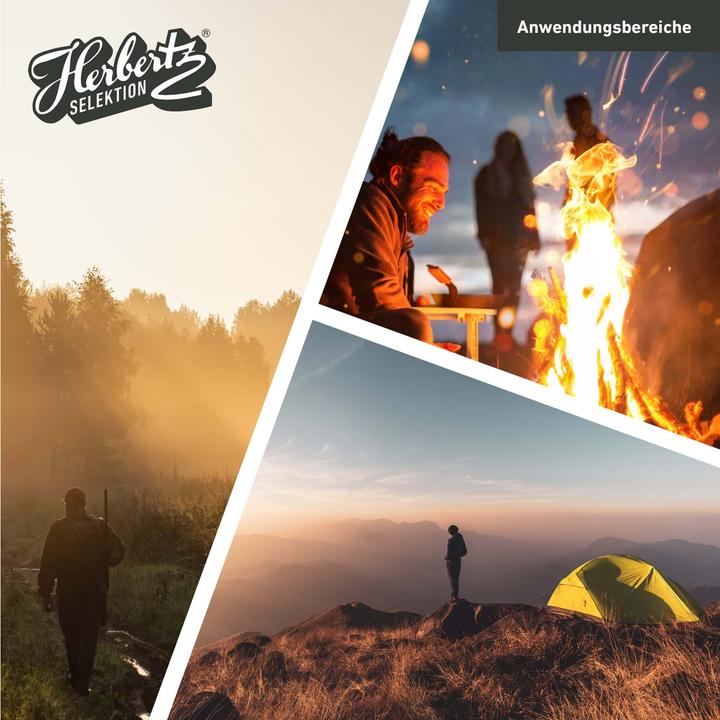 Image du produit Herbertz Couteau de poche Selection, acier AISI 440, inoxydable, bois d'olivier, cran d'arrêt, dragonne