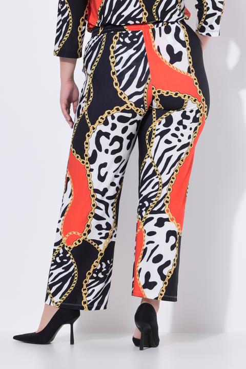 Produktbild Miamoda Hose, weites, gerades Bein, Kettenmuster (60)