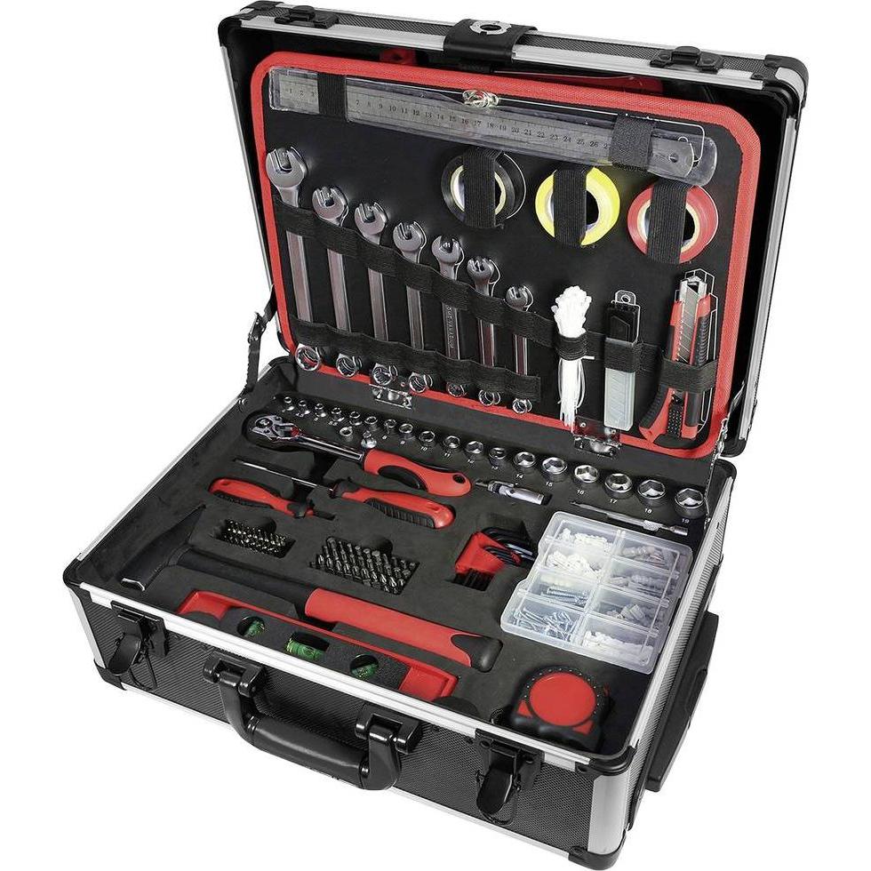 Mannesmann, Werkzeugkoffer, M29076 Werkzeugkoffer (211 Teile)