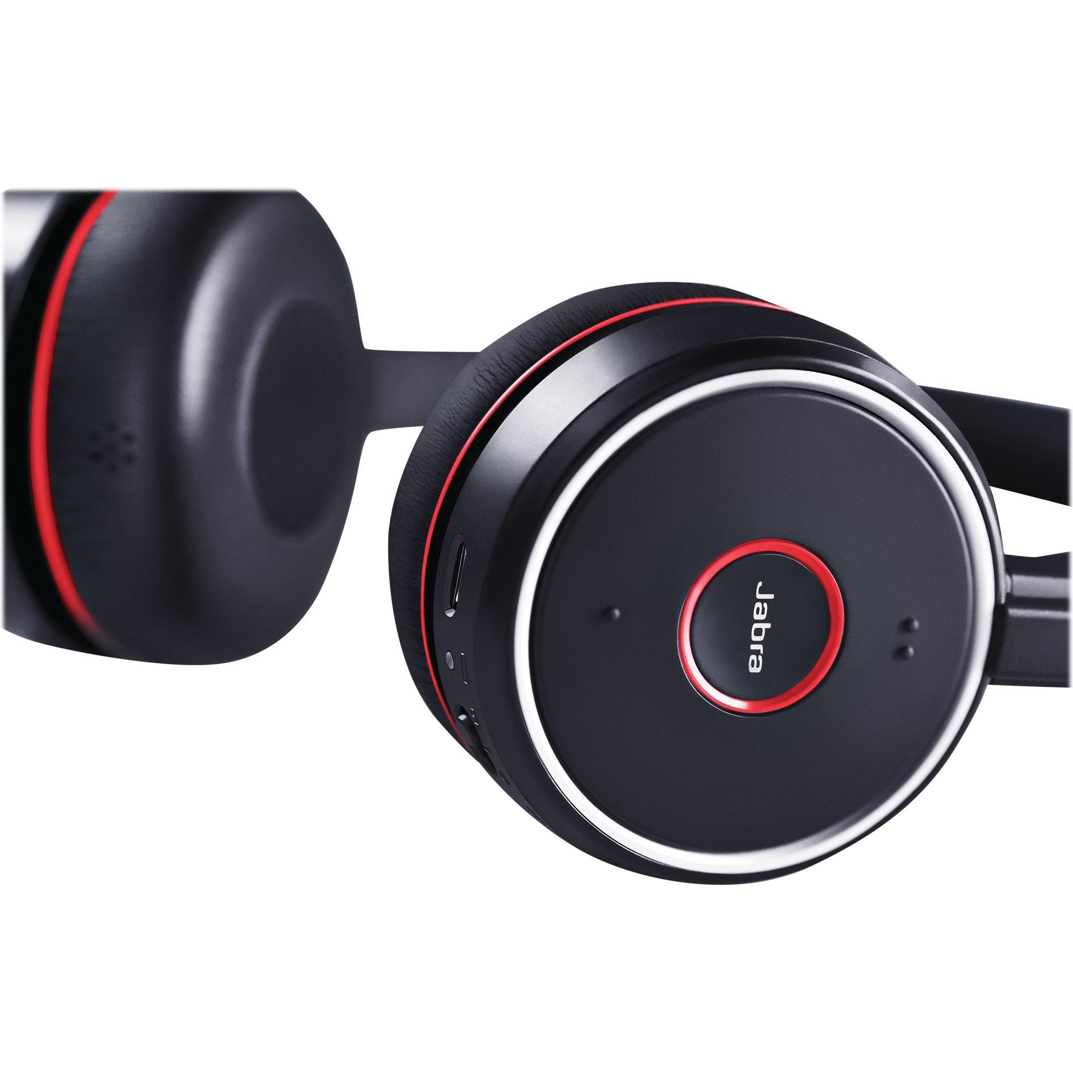 Thumbnail - Jabra Evolve 75 MS Duo (Kabellos, USB-A), Office Headset, Schwarz