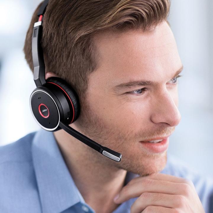 Actual product image Jabra Evolve 75 MS Duo (Wireless, USB-A)