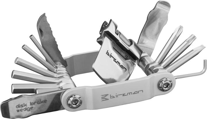 Actual product image Birzman Multitool 20 functions silver BM-TOO-011416