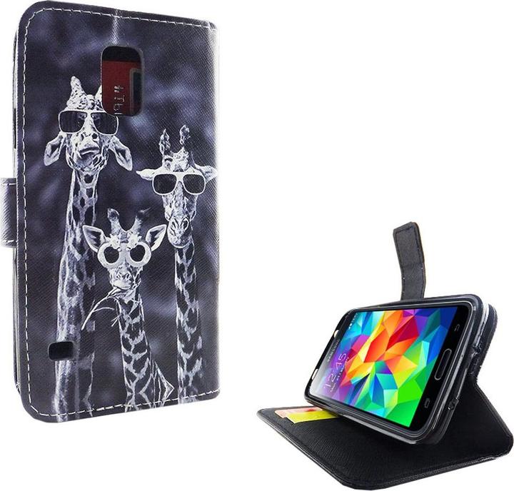 Actual product image König Design Protection Mobile Case for Samsung Galaxy S5 / S5 Neo Case Cover Wallet Case (Samsung Galaxy S5 Neo, Samsung Galaxy S5)