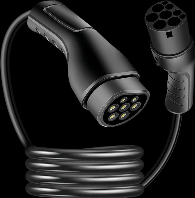 Immagine prodotto LogiLink Cavo di ricarica per auto elettriche (Tipo 2, 22 kW, 32 A, 7.50 m)