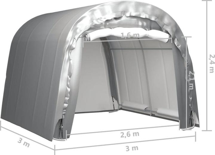 Produktbild vidaXL Lagerzelt (38.55 kg)