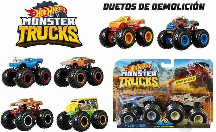 Actual product image Hot Wheels Monster trucks, Die-Cast