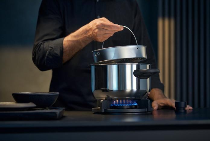 Image du produit WMF Cocotte minute 3l autocuiseur sans couvercle Perfect induction acier inoxydable (22 cm, Cuiseur à vapeur, Acier inoxydable)