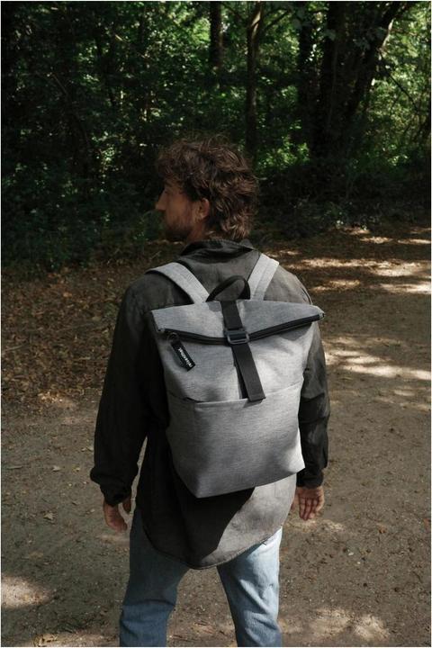 Produktbild reisenthel Freizeitrucksack Rolltop backpack Twist silver (22 l)