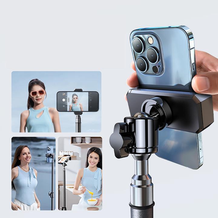 Image du produit Wozinsky WRLD-00Y1S Dreibein Stativ robustes Carbonstahl-Stativ 1,7m matt - schwarz (Carbone, Métal)