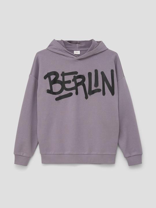Produktbild s.Oliver Sweatshirt Sweatshirt mit Schriftprint (M)