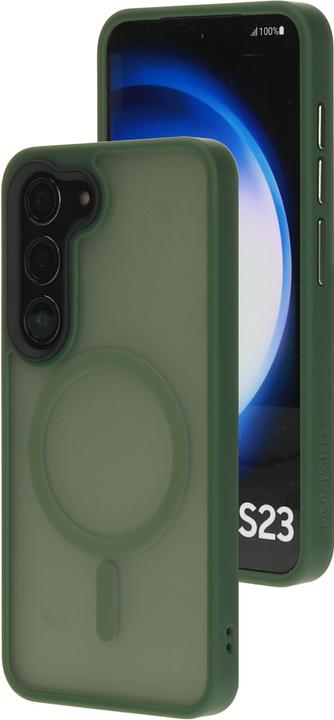 Produktbild Mobiparts Hardcover Samsung Galaxy S23 Satin Green (Magsafe Compatible) (Samsung Galaxy S23+)