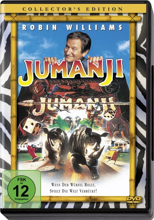 Produktbild Jumanji (DVD, 1995, Englisch, Deutsch, Französisch)