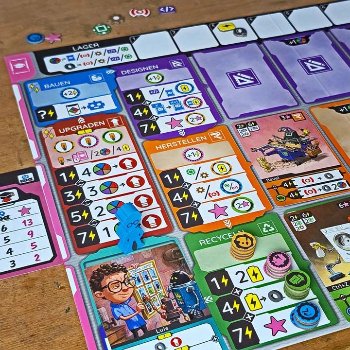 Produktbild Spiel Das! Raising Robots (Deutsch, 2 - 4 Spieler)