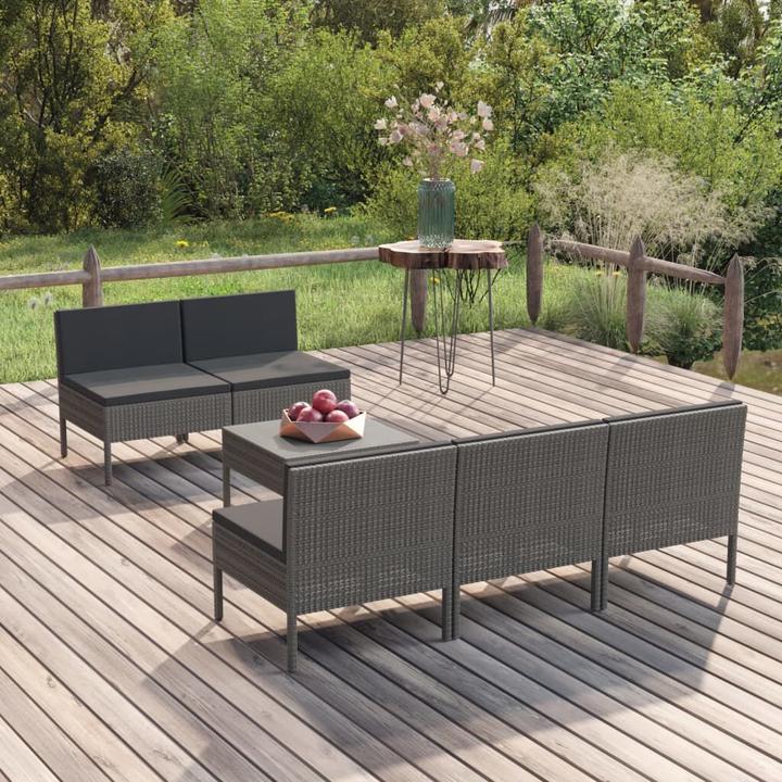 Actual product image vidaXL Garten Sofagarnitur