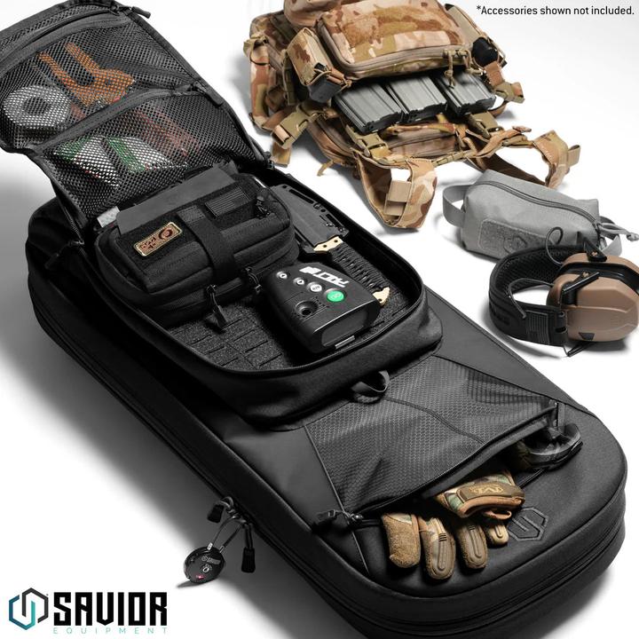 Actual product image Savior Equipment Specialist Covert Single Rifle Case – 30”/34”/38”