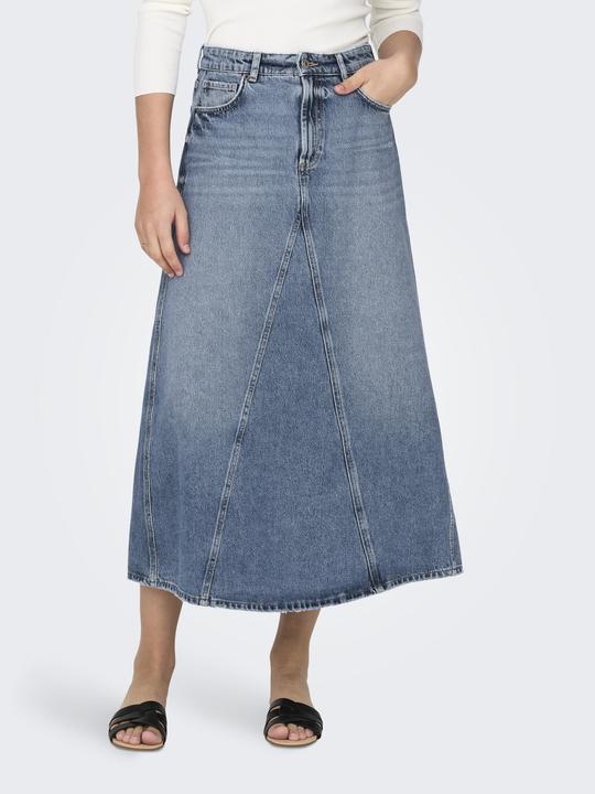 Actual product image Only High waist long skirt denim skirt (S)