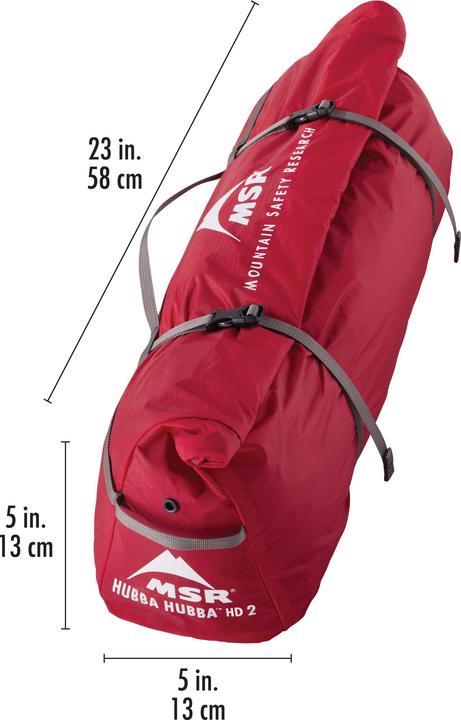 Immagine prodotto Msr Hubba Hubba HD 2 Green (Tenda a cupola, 1.80 kg, 2 persone)