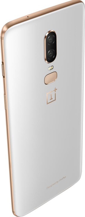 Produktbild OnePlus 6 (128 GB, Silk White, 6.28", Dual SIM, 16 Mpx, 4G)