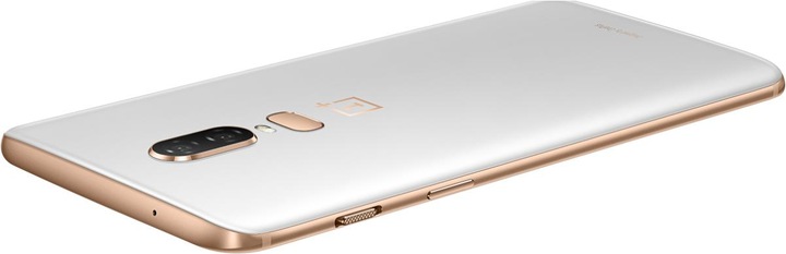 Produktbild OnePlus 6 (128 GB, Silk White, 6.28", Dual SIM, 16 Mpx, 4G)