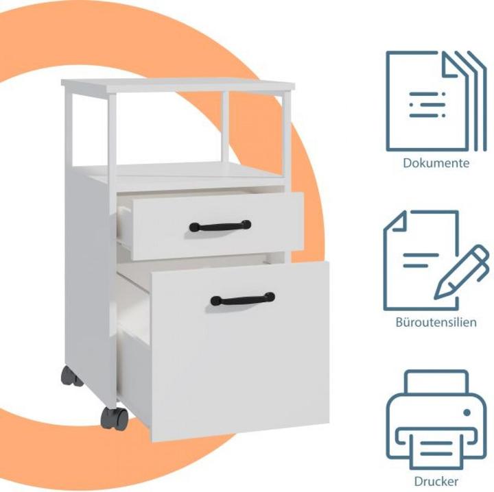 Produktbild Relaxdays Rollcontainer (44 x 44 x 66.50 cm)