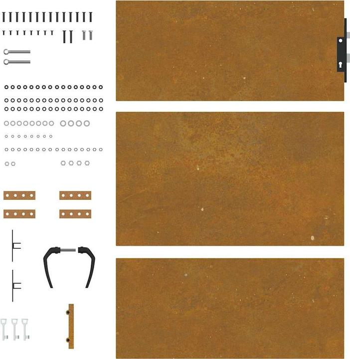 Produktbild vidaXL Gartentor