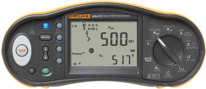 Produktbild Fluke 1664 Fc (CAT III 500V, CAT IV 300V)
