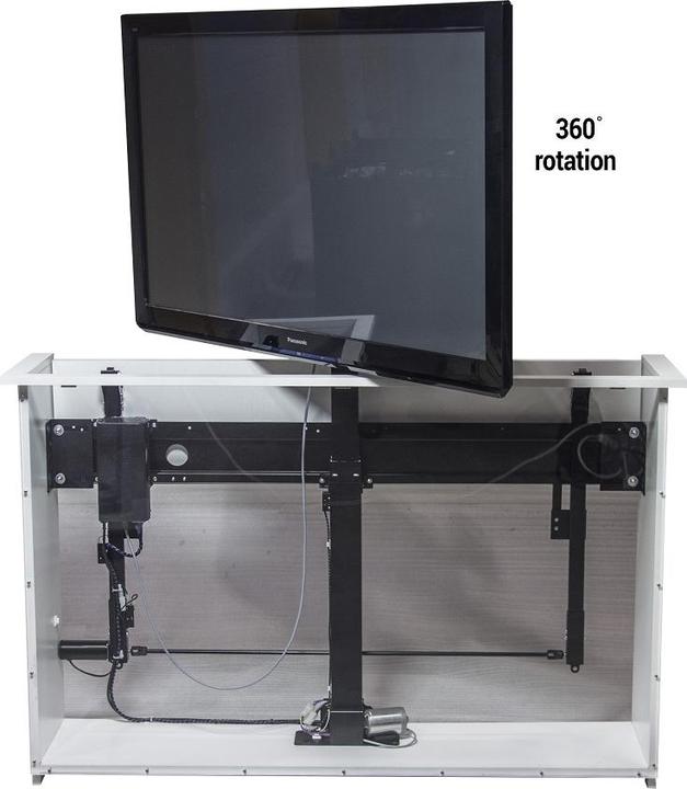 DSS TV Lift Premium-Rota, sans fil, noir, max 30 kg (30 kg)