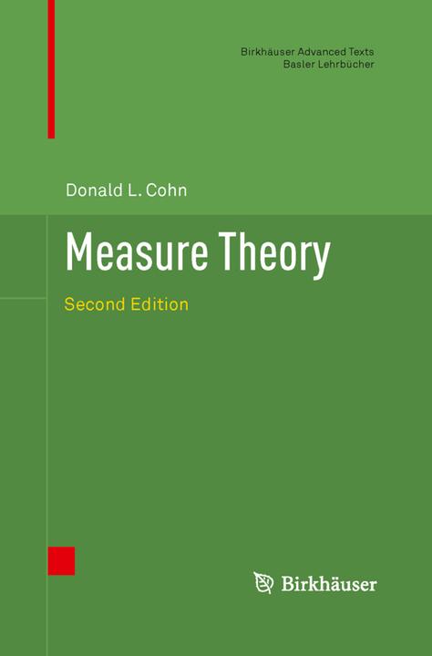 Produktbild Measure Theory (Englisch, Donald L. Cohn, 2015)