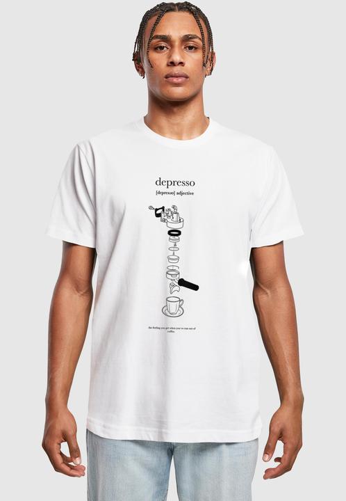 Produktbild Mister Tee MisterTee Depresso T-Shirt Round Neck - 174663 (XXL)