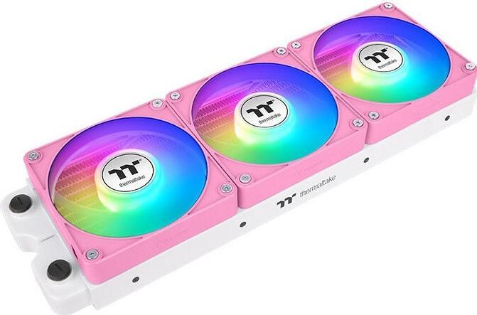 Immagine prodotto Thermaltake TT CT140 EX Reverse ARGB PC Cooling Fan 3 Pack Pink (140 mm, 3 x)