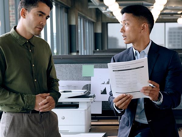 Actual product image HP LaserJet Pro MFP 4102fdw (Laser, Black and white)