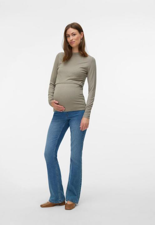 Immagine prodotto Mamalicious Normal geschnitten Rundhals Top Bluse (XS)