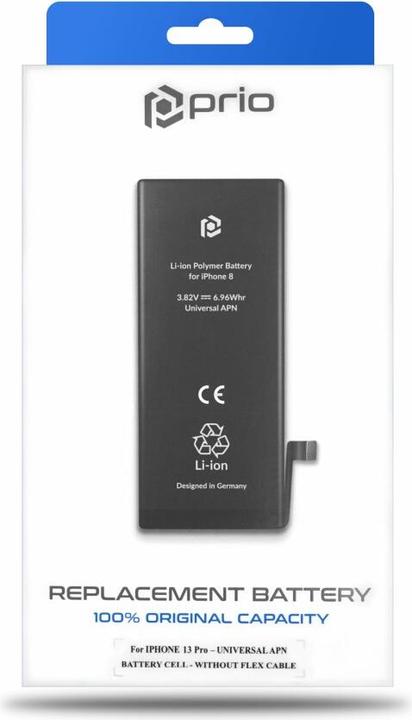 Productafbeelding prio Batterijcel voor iPhone 13 Pro (zonder flexkabel)