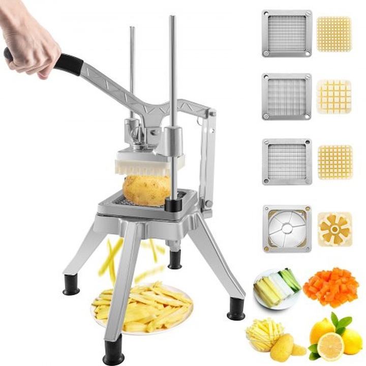 Vevor QTJJ002X Potato Cutter Stainless Steel