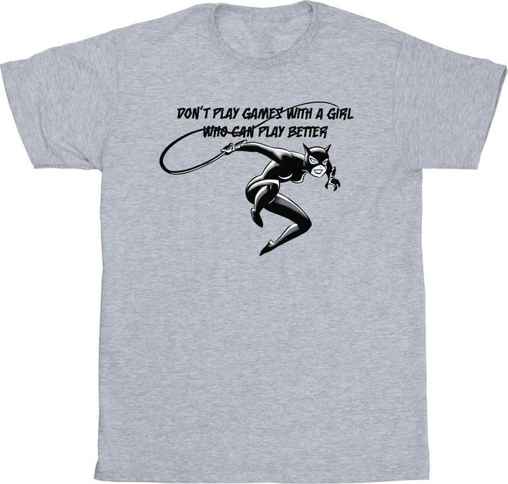 Produktbild Catwoman Don't Play Games TShirt (S)