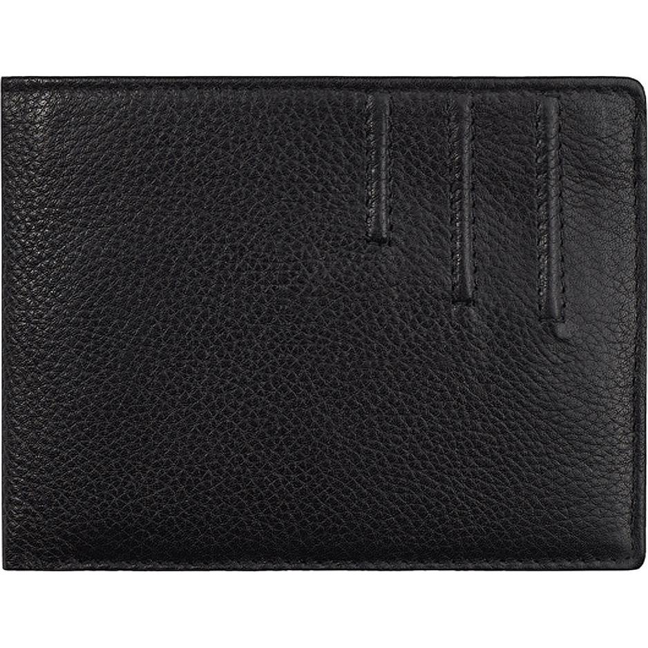 Zoom, Herren, Portemonnaie, Herren Geldbörse, RFID, Schwarz