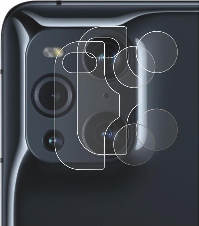 Produktbild BROTECT Schutzfolie Displayschutz Klar (2 Stück, Oppo Find X3 Pro)